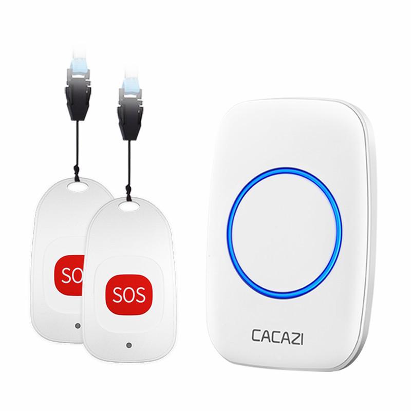 Senior Wireless Emergency Doorbell & Call System Wireless Call Button