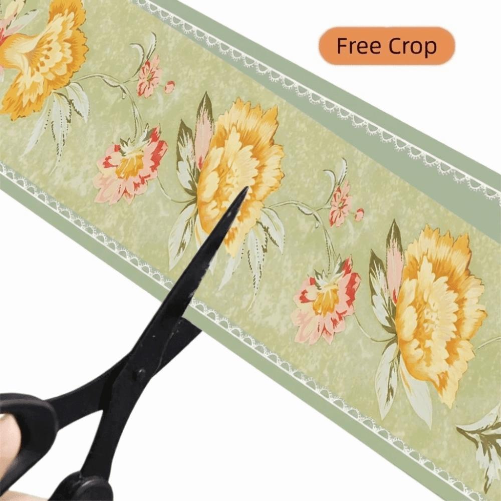 Fashion 5 Meter Wall Base Self Adhesive Anti-collision Wall Sticker Thickened Soft Decoration Strips Living Room