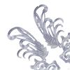 2 Pieces Sewing Craft Decoration Lace 3D DIY Appliques Sticker for Crafting Clothing Bridal Jeans