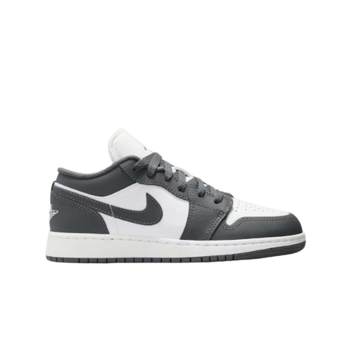 Кроссовки Air Jordan 1 Low GS Iron Grey для детей Summit-White 553560-044 36