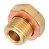 Car High Strength Universal Pressure Temperature Gauge Sender Adapter 1/8in NPT to M14x1.5 Male Auto PartsReplacement Sensors2