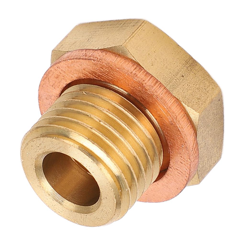Car High Strength Universal Pressure Temperature Gauge Sender Adapter 1/8in NPT to M14x1.5 Male Auto PartsReplacement Sensors2