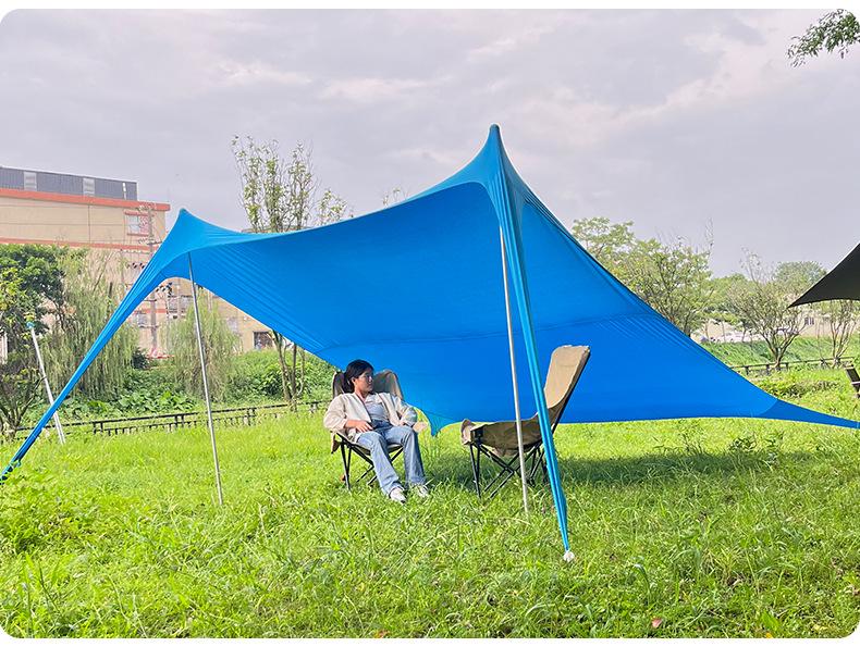Himmel Baldachin Sonnenschutz Zelt: Regenfest & UV-Schutz für Strand, Camping und Outdoor-Aktivitäten