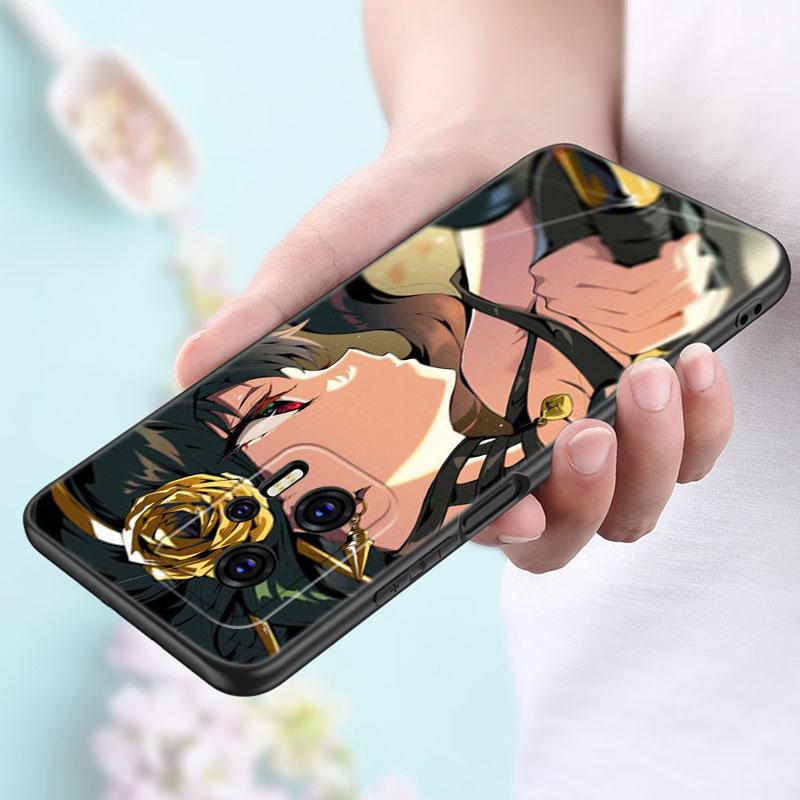 Spy X Family Anime Phone Case For Xiaomi POCO F2 F3 M2 M3 M4 X3 X4 Pro NFC F4 GT 5G F1 X2 C3 C31 C40 M5S Soft TPU Black Cover