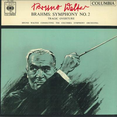 LP Record BRUNO WALTER, COLUMBIA SYMPHONY ORC - Brahms: Symphony No. 2 In D Major / OL186 COLUMBIA Japan Classical Used