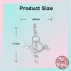 Copper Musical Note Gothic Design Skeleton Pendant Charm Compatible With Authentic Charm Bead Charms Bracelets Women Do It Yourself Jewellery Gift