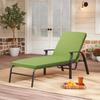 Chaise Lounge Cushions Outdoor, Waterproof Lounge Chair Cushion,Outdoor Patio Lounge Chair Pads for Lawn, Pool & Beach