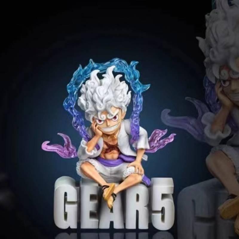 One Piece Thunder Lightning Muscle Joy Boy Garage Kit Anime Model Q Doll Version