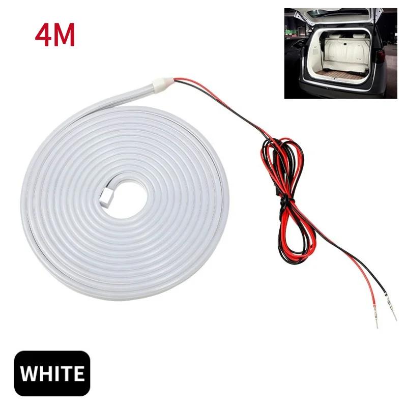 12V Dynamic Flowing Car Trunk LED Strip High-Brightness Wiring Automatic Sensing Tailgate Light Strip Tool-Free Installation