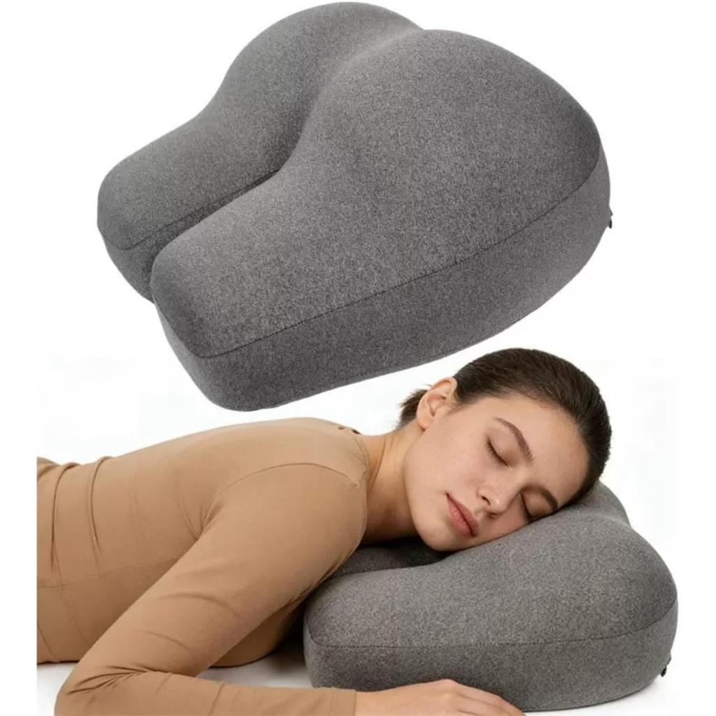 Butt-Shaped Pillow for Sleeping, Leg Elevation Knee Support – Funny Decorative Cushion for Couples, Side Sleeper – Unique Body Positioning Pillow