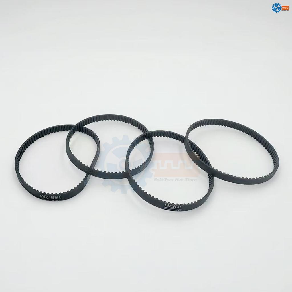 HTD 2M Rubber Timing Belt Closed Loop 118-250mm 120 126 128 130 142 150 162mm Width 4/5/6/10mm 2M-142 Vacuum Cleaner Drive Belt
