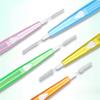 30/60Pcs Toothpick Dental Interdental Brush 0.6mm-1.5mm Cleaning Between Teeth Oral Care Orthodontic I Shape Tooth Floss