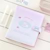 Cute Wide A5 Leather Card Album,Magnetic Idol Photocard Holder for K-Pop Photocards, Instax Mini, and 4x6 Postcards Collection