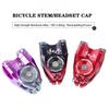 HASSNS Mtb Power Cap Stem Cap Bicycle Headset Top Cover For Mountain Road Bike Table Cover Aluminium Alloy Steering Series Top