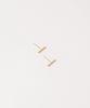 Novice Tokyo Mini Stick Pierce [Silver925] / Gold