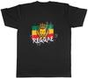 Jamaican Reggae Flag Lion Mens Unisex TShirt Tee Gift