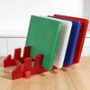 Cutting Board Rack Multi-Compartment Design Chopping Board Holder Kitchen Utensil Rack Space-Saving Household Storage Non-Slip