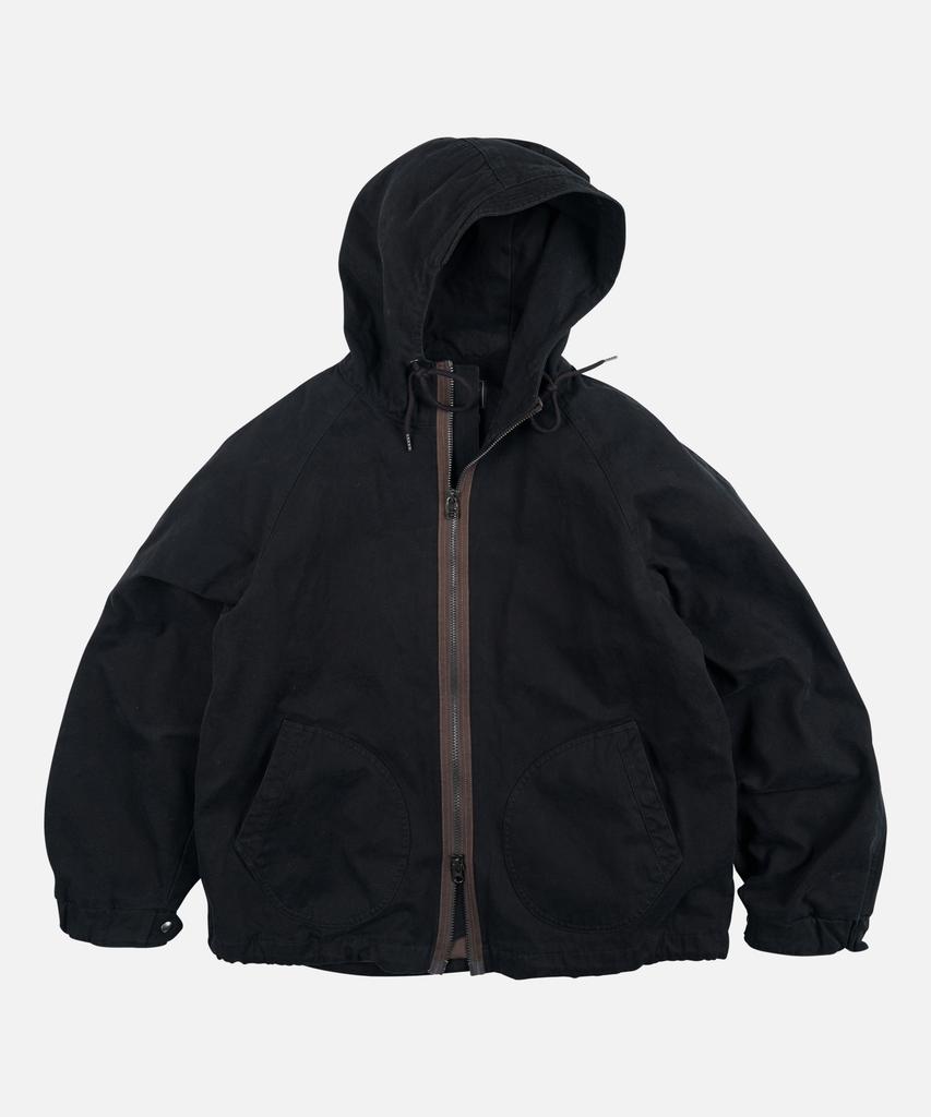 Frizmworks Jungle Cloth Deck Hooded Parka _ Black