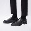 Breathable Brock leather shoes dress business sense inner height increase casual suit height increase wedding groom shoes