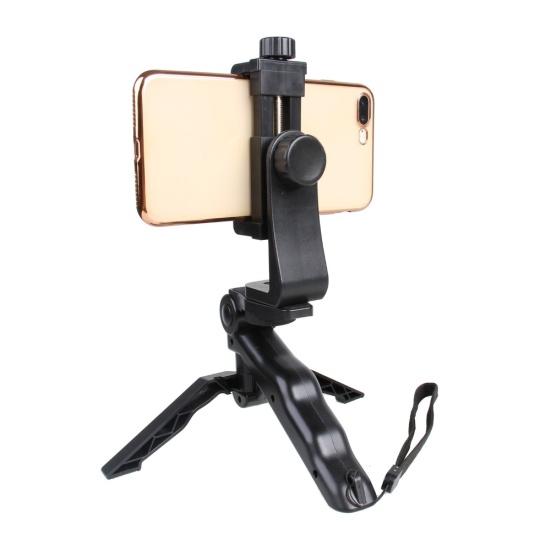 Portable 2 in 1 Handheld Gimbal Stabilizer Tripod Desktop Phone Camera Holder