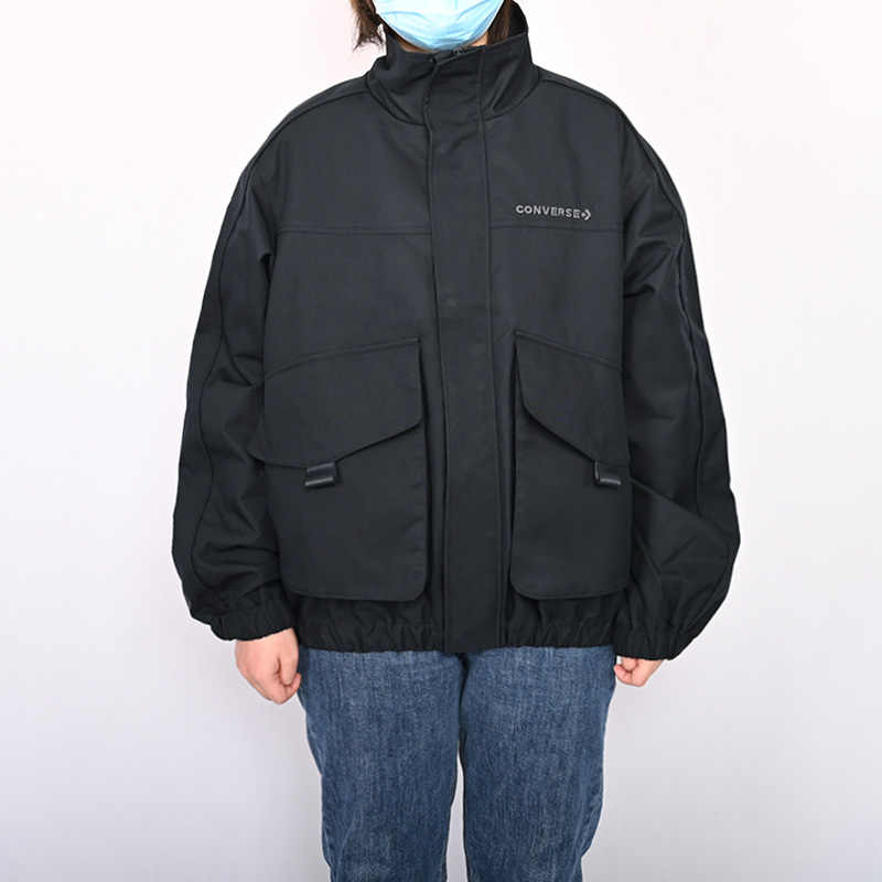 Converse Puffer Jacket Unisex Black 10028463-A02