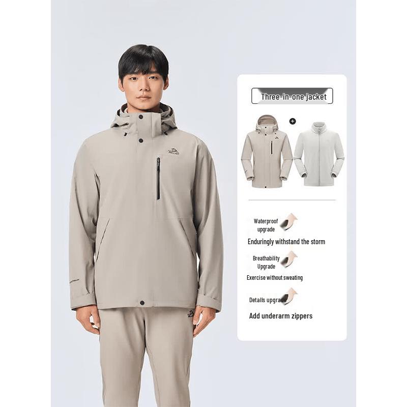 Pelliot Men s Classic 3.0 3-in-1 Outdoor Jacket L