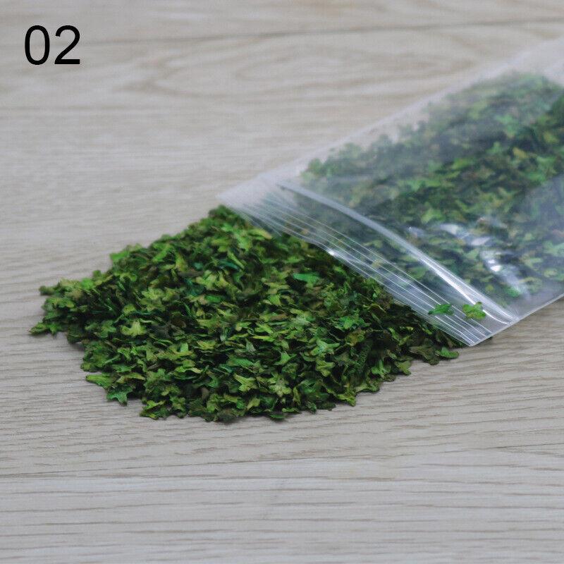 DIY Miniature Leaf 33ml Micro Landscape Model Scene Simulation Leaves Decorative Sandbox Props Sand Table Grass Tufts Accessorie