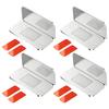 Heavy Duty Stainless Steel Magnetic Cabinet Door Catches Adhesive Drawer Magnets Magnetic Door Holder for Cabinets