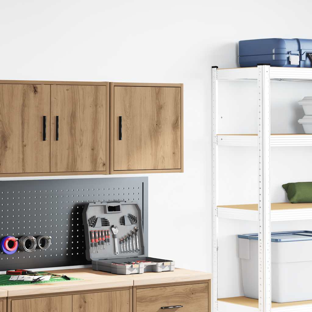 Garażowa Szafka Ścienna Artisan Oak Drewno Klejone