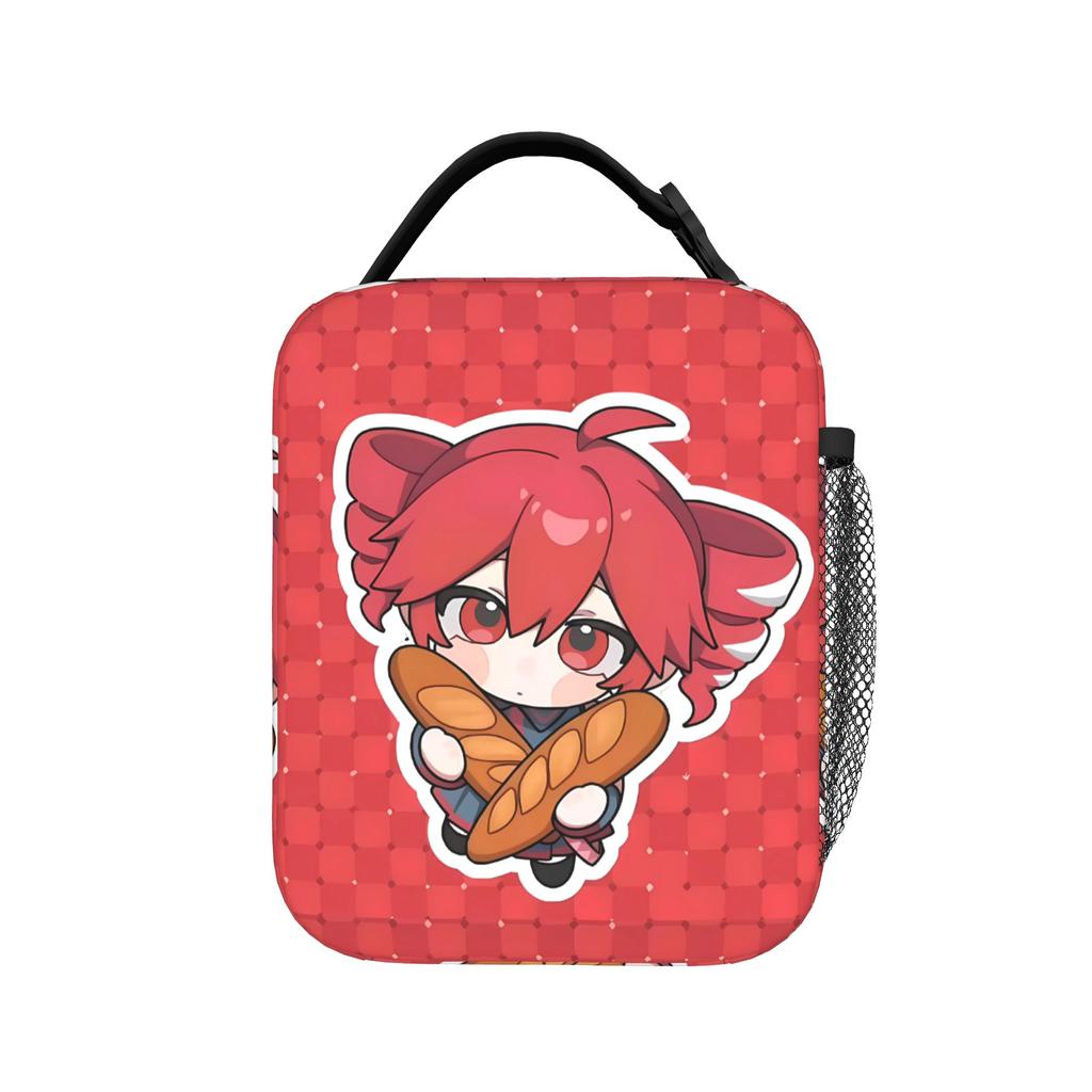 Lunch Bag Kasane Teto Magician Manga Outdoor Picnic Lunch Box For Child Fashion Portable Print Thermal Lunch Bags