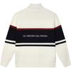 New FILA Sweater Unisex Cloud White F11U349402F-WT