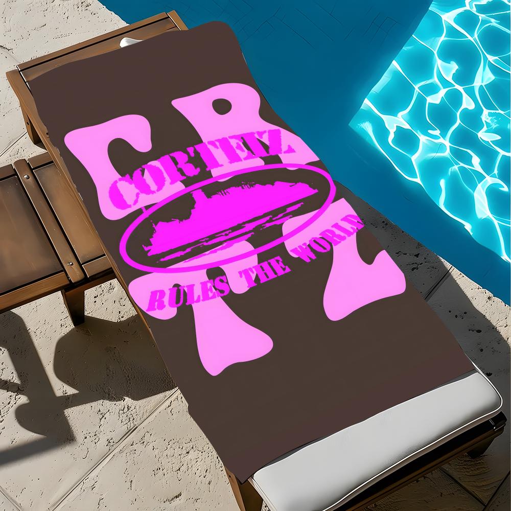 Marke C-Corteizs Handtuch Handtuch Weich Pool Geschenk Für Reise Fitnessstudio Dusche Kühl Camping Schnelltrocknend Sport Großes Strandtuch