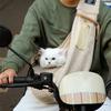 Katzenkorb-Tasche aus Kunstpelz, Niedliche Fleece-Haustier-Schlingentasche für Welpen und Kätzchen, Bequeme Umhängetasche für tägliche Spaziergänge