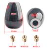 Racing Universal Forged Fiber Gear Shift Knob Cylindrical And Spherical Shift Knob For Most Car Decorations Accessories