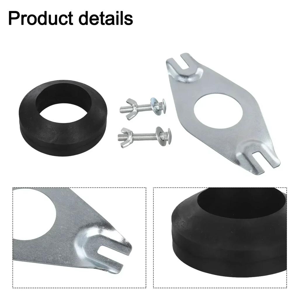 Plate Hole Diameter 54mm Metal Washers Domed Washer Close Coupling Kit Plate Donut Couple For WC Toilet Pan Cistern