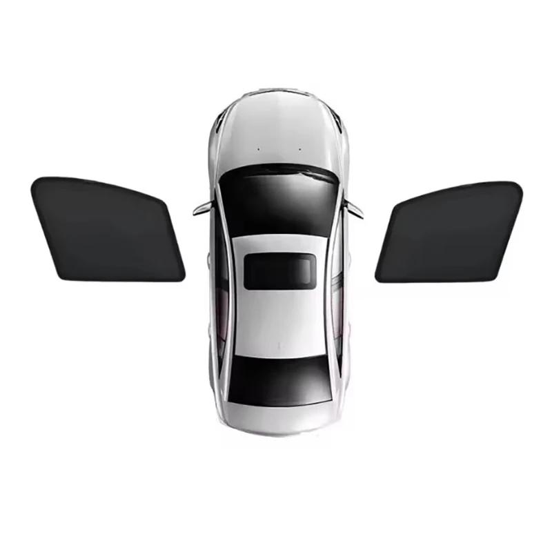 For XPeng G6  2024 2025 Car Magnetic Coverage Sunshade Anti-UV Mesh Sunshade Sunscreen Privacy Protection Auto Accessories