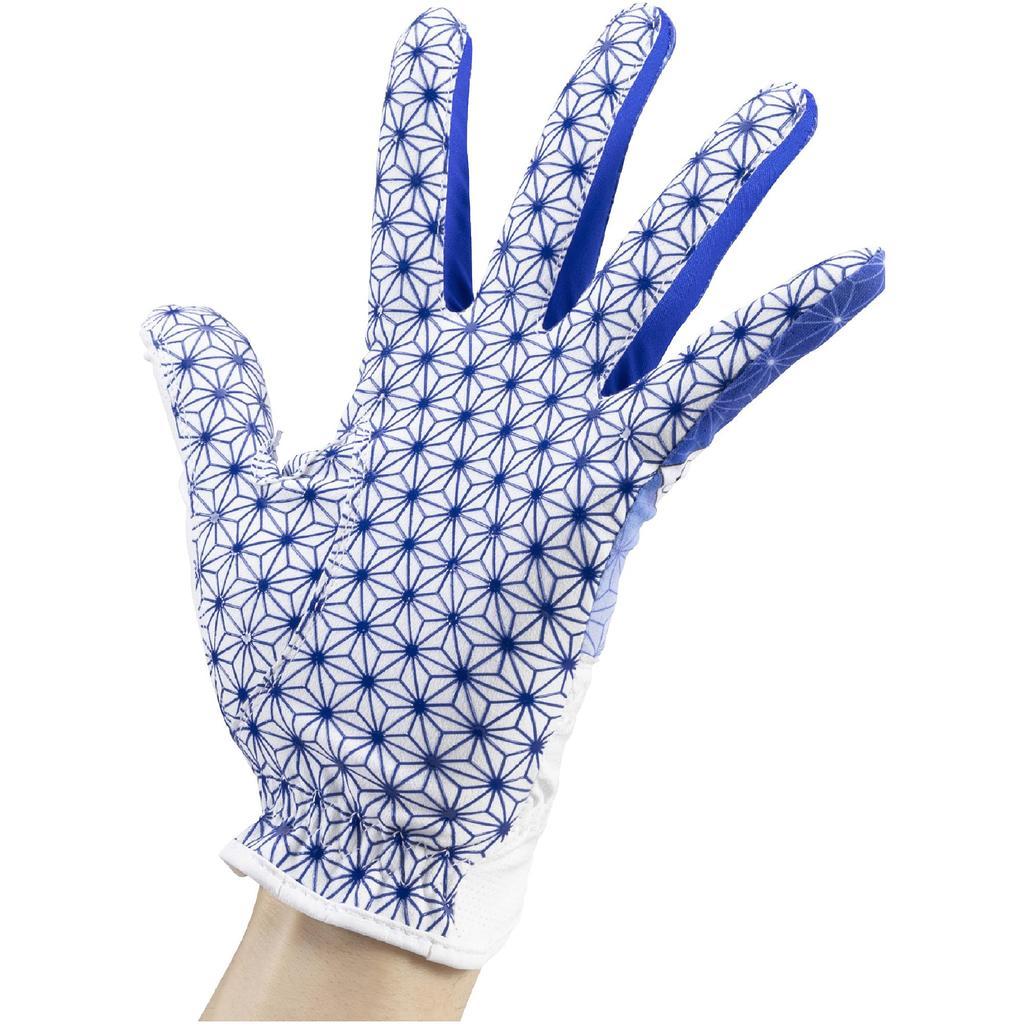 MIZUNO Golf Glove Cool Grip HAPPI COLLECTION Left Hand Blue 26cm 5MGML602 Men's