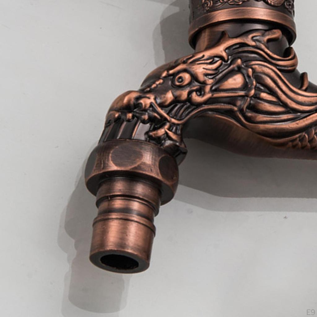 Laundry Bathroom Wall Mount Washing Machine Faucet Outdoor Garden Bibcock Tap Balcony Washer