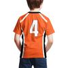 Summer Round Neck 3D Printed Volleyball Team Uniform Training Suit Anime Costume Cospaly Fashionable Casual Short Sleeved Children's Boy T-shirts