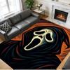 Crystal Velvet Rug Soft Non Slip Indoor Floor Mat Home DecorScream Ghostface