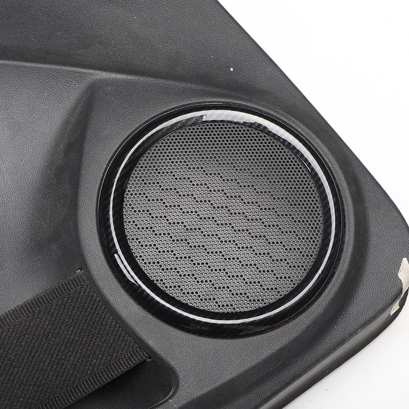 12-19 Beetle Front Console Mod: Peach Wood Carbon Fiber Anti-Scratch Patch