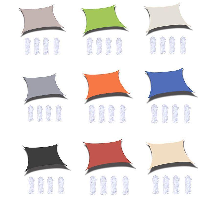 Thickened Outdoor Sunshade Net: Triangular Sail Canvas for Terraces, Balconies, Gardens, and Courtyards
