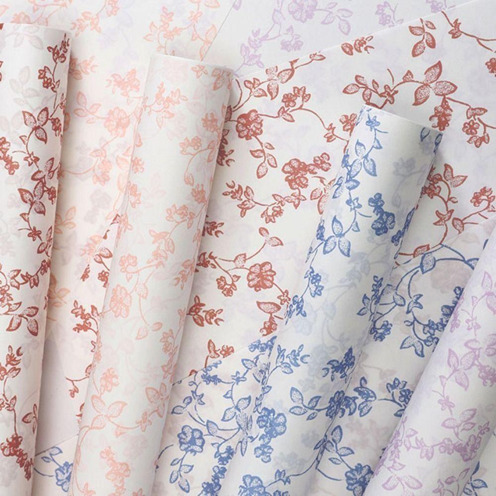 10pcs Waterproof Flower Wrapping Paper Wedding Bouquets Packing Material  Gift Presentation