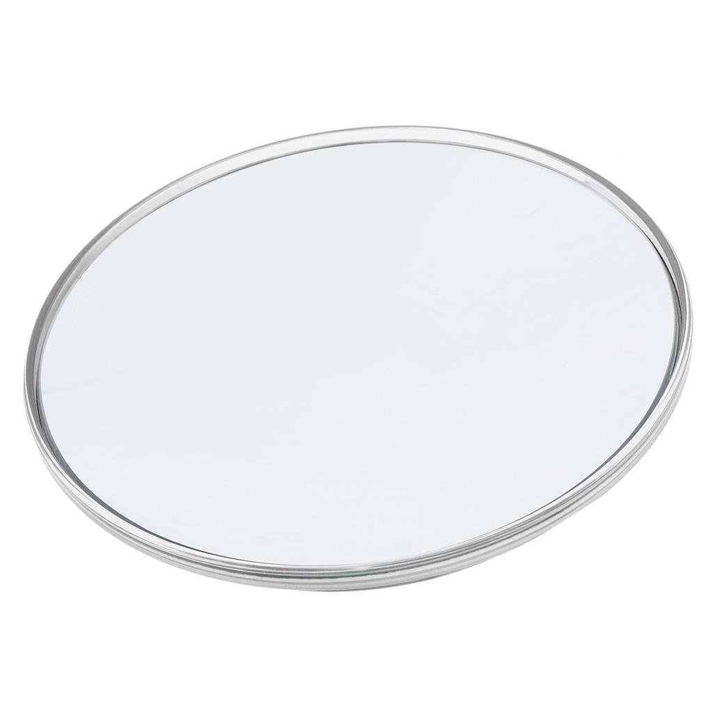 30X Vergrößerungsspiegel Einseitig 6 Zoll Vergrößerungsspiegel mit 3 Saugnäpfen Einseitiger Runder Spiegel für Reisen