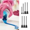 5Pcs Handheld Epoxy Resin Mixer Stirring Tool with 2 Extender Handle For Candle Soap Making and Paint Mixing Blending