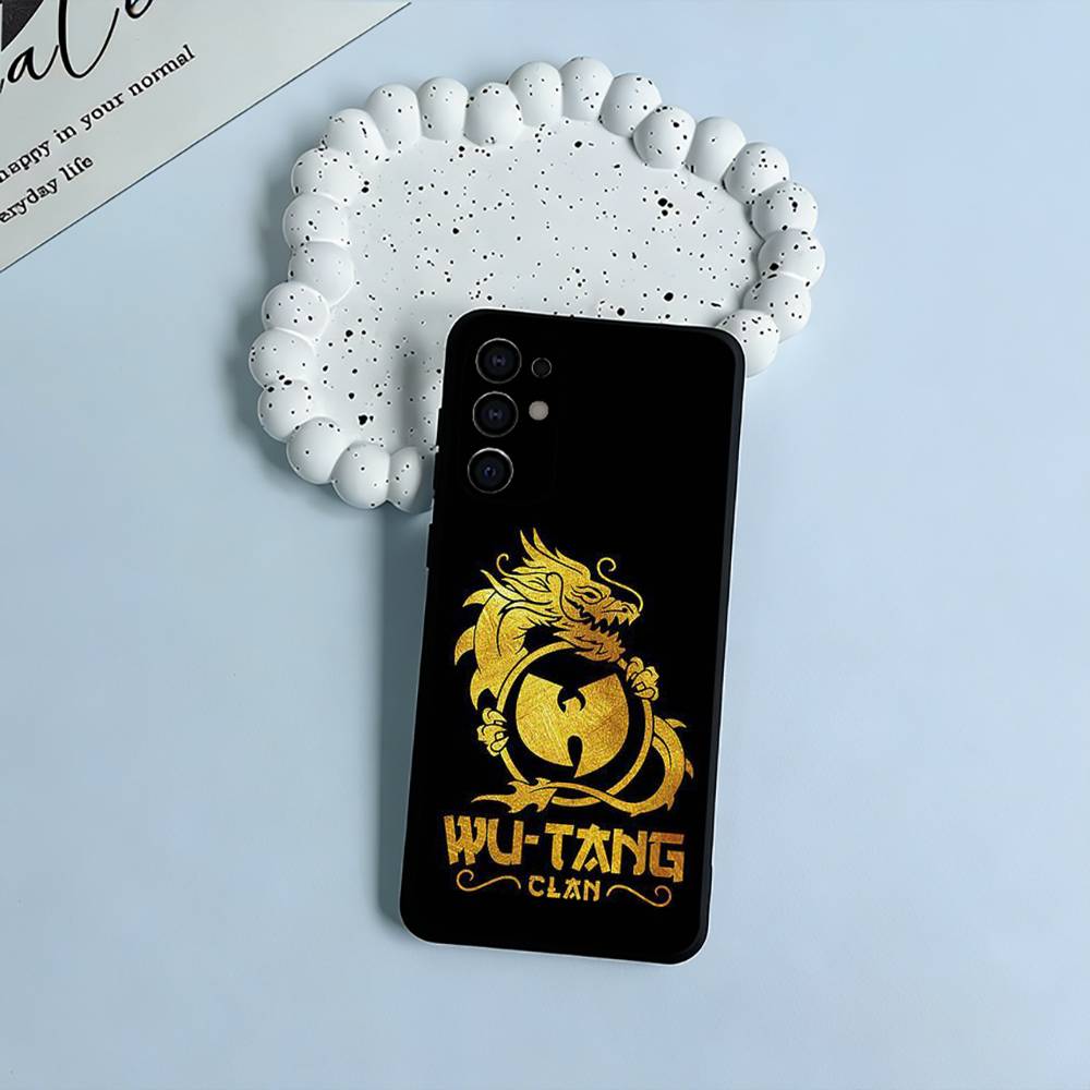 Wu-Wu-T-Tang -Clan Soft Silicone Case for Samsung S25, S24, S21, S22, S23, S30, Ultra, S20, Plus, FE, Lite-Black