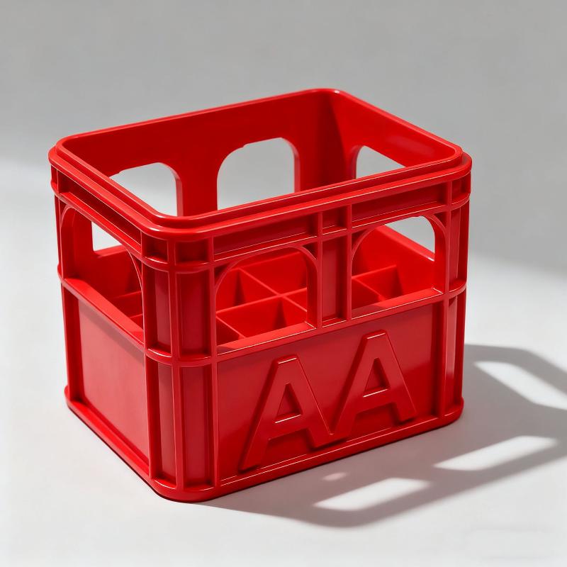 

3D Printed Battery Storage Box DIY Beer Crate No. 5 Aa No. 7 Aaa 18650 Battery Stackable Storage Basket Storage Box A1