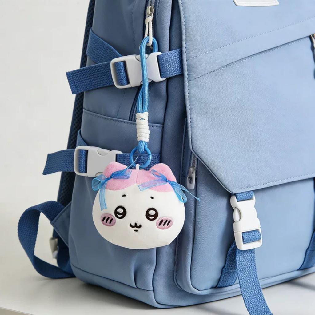 Plush Cartoon Character Keychain Soft Stuffed Doll Small Hanging Pendant Accessory for Bags Backpacks and Keys Suitable for Daily Use and Gift