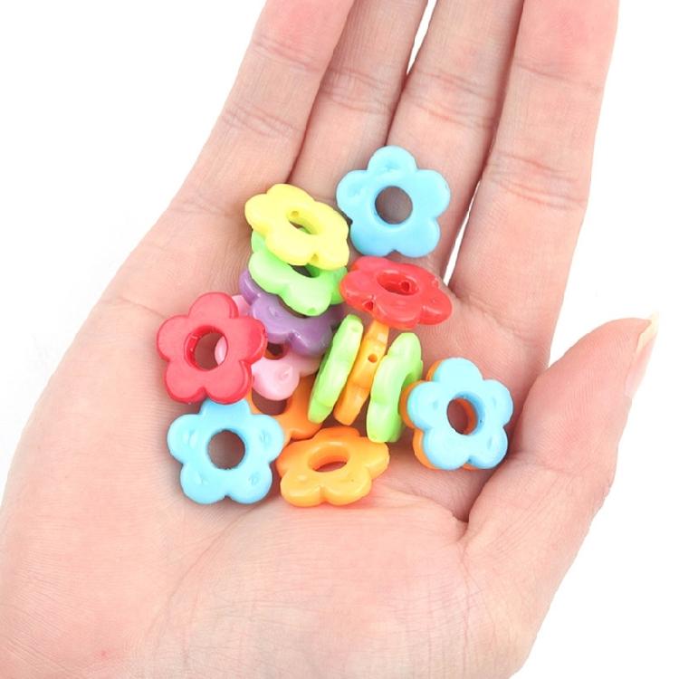 Flower Spacer Beads for Bracelet Jewelry Making DIY Accessories Craft 19x19mm
