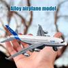Yousheng Simulation Aircraft Model Realistic Pull-back Passenger Airplane Toy Desktop Aircraft Figurine Ornament Kids Boys Collectible Gift